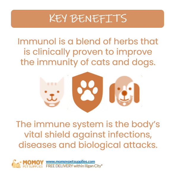 IMMUNOL - FOR CATS & DOGS 100ML (IMMUNITY BOOSTER / VITAMINS)