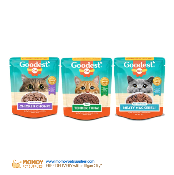  GOODEST CAT FOOD WET - ALL STAGES 85G POUCH 