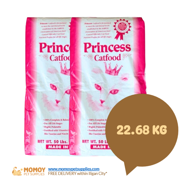 [R] PRINCESS CAT CAT FOOD DRY - ALL STAGES 22.68KG (SACK)P4180