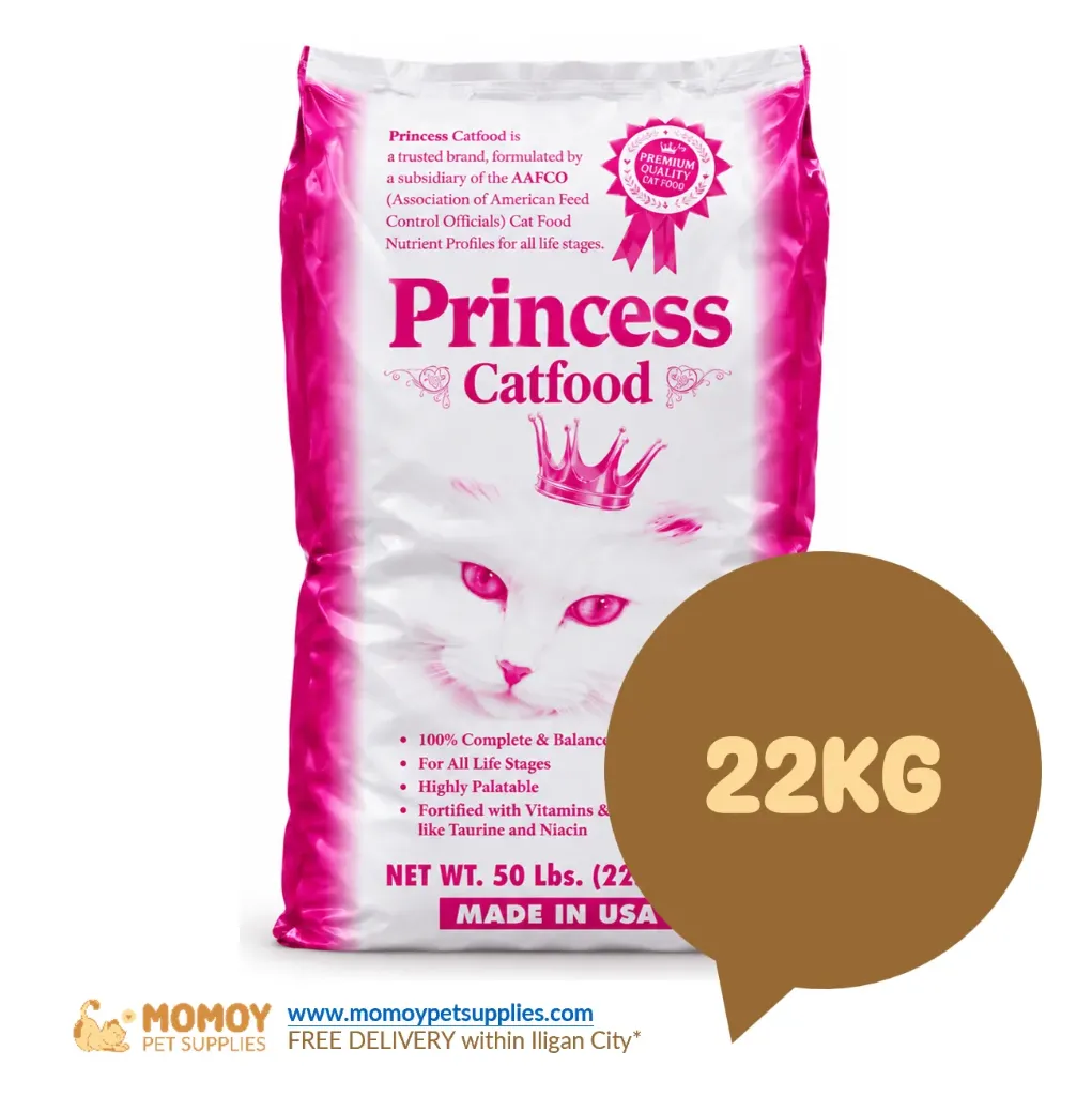 [R] PRINCESS CAT CAT FOOD DRY - ALL STAGES 22.68KG (SACK)P4180