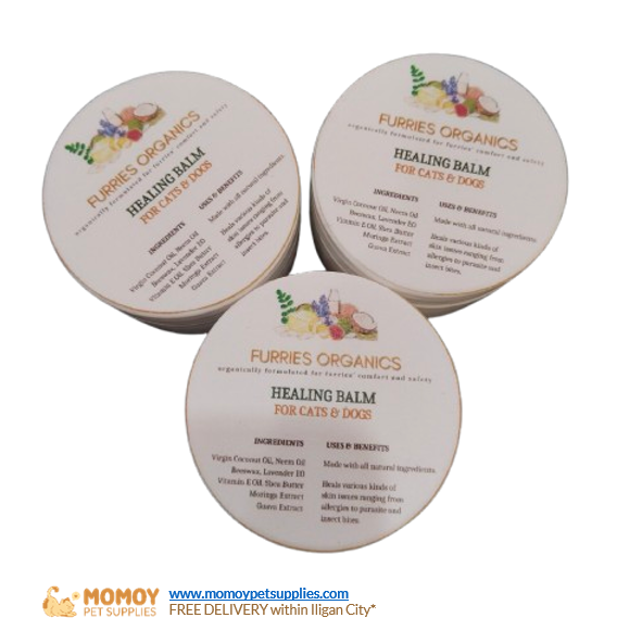 [R] FURRIES ORGANICS HEALING BALM FOR CATS & DOGS 15G - P95.00
