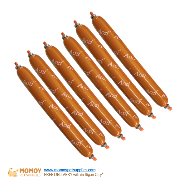 [R] AOZI DOG SAUSAGE TREATS - LOW FAT, LOW SALT & LOW STARCH 15G (1PC) P10
