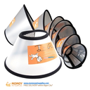 PET PROTECTION COVER ADJUSTABLE E-COLLAR W/ FASTENING TAPE (SIZE #7)