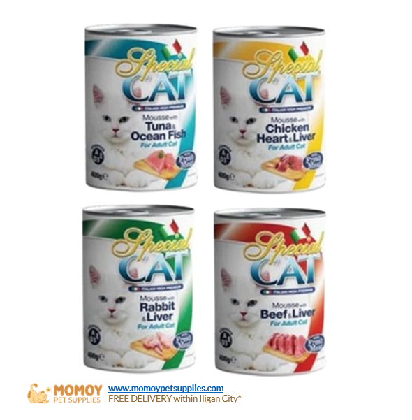 SPECIAL CAT, CAT FOOD WET - ADULT 400G CAN P115