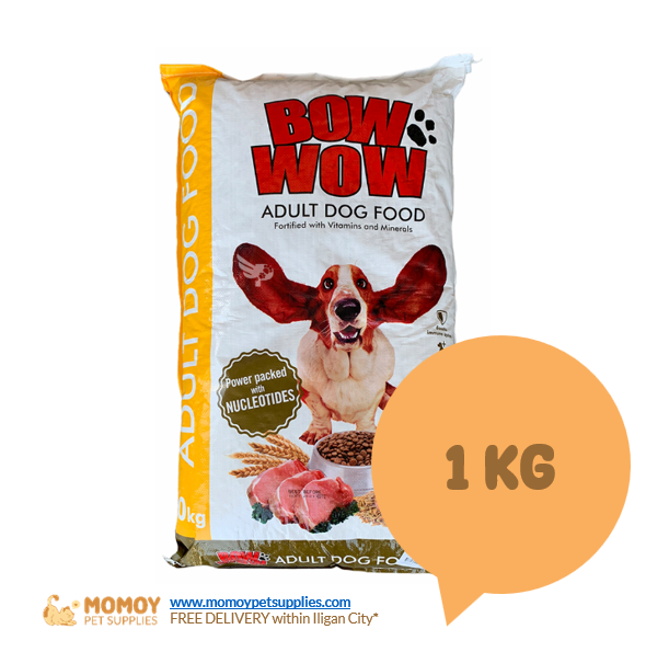 [R] BOW WOW DOG FOOD DRY - ADULT 1KG - P100