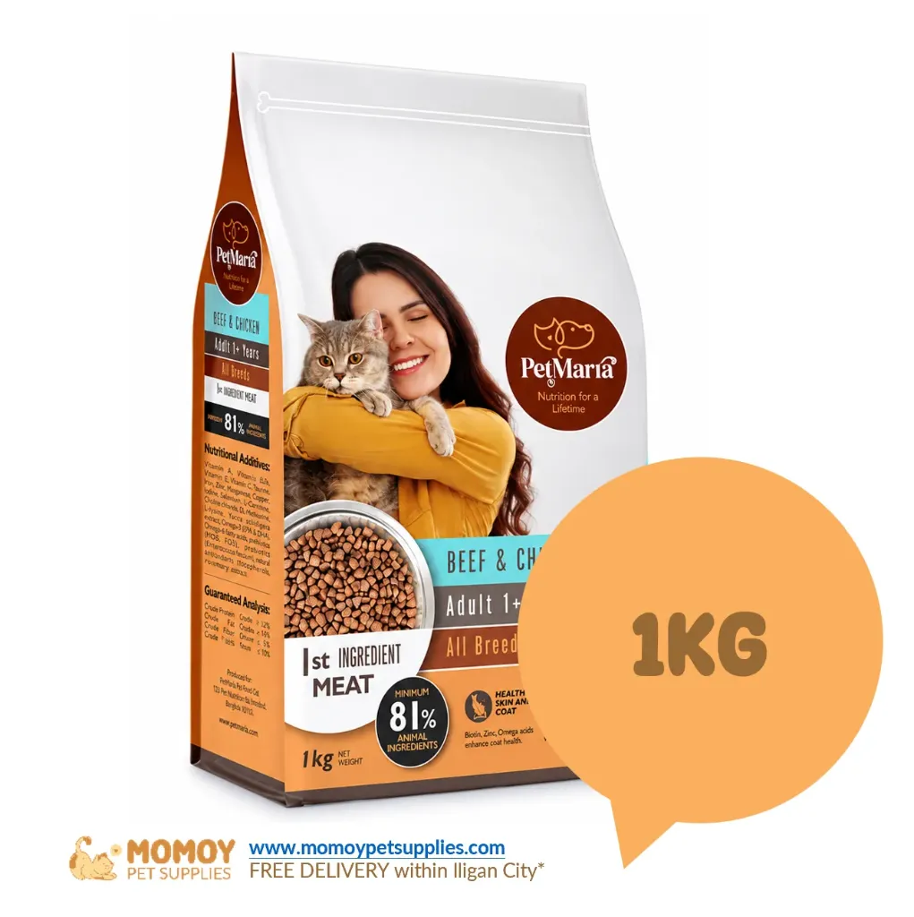 PETMARRA CAT FOOD DRY - ADULT 1KG (REPACK)
