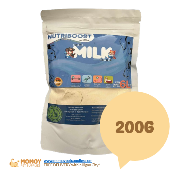 *NEW: NUTRIBOOST GOAT'S MILK POWDER 200G