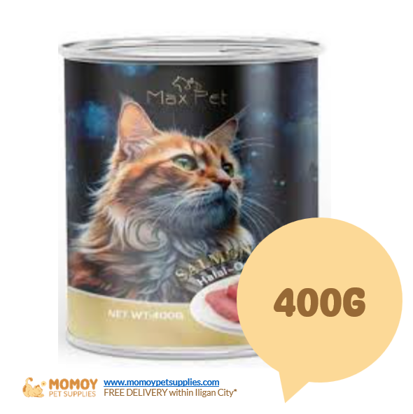 [R] MAXPET CAT FOOD WET - 3MONTHS UP 400G CAN-₱95