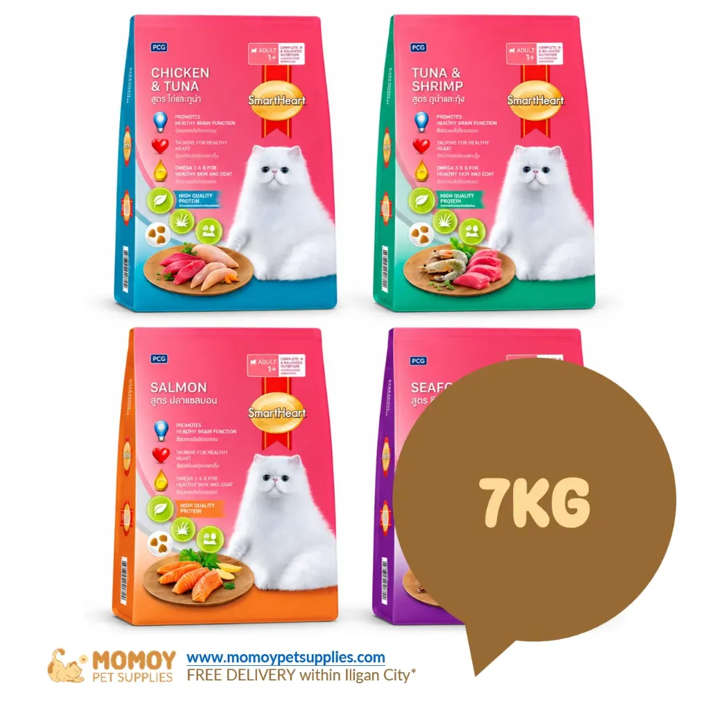 SMARTHEART CAT FOOD DRY - ADULT 7KG (SACK) 