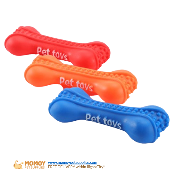 TOY - RUBBER BONE GRINDING TO RELIEVE BOREDOM AND RESIST BITING