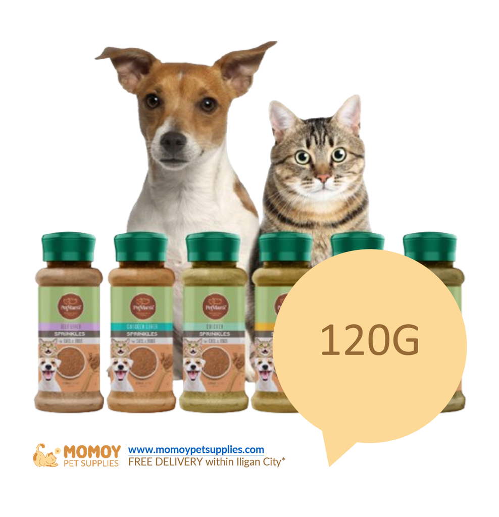 *NEW: PETMARRA APPETITE BOOSTER/SUPPLEMENT TOPPER SPRINKLER FOR CATS AND DOGS 120G