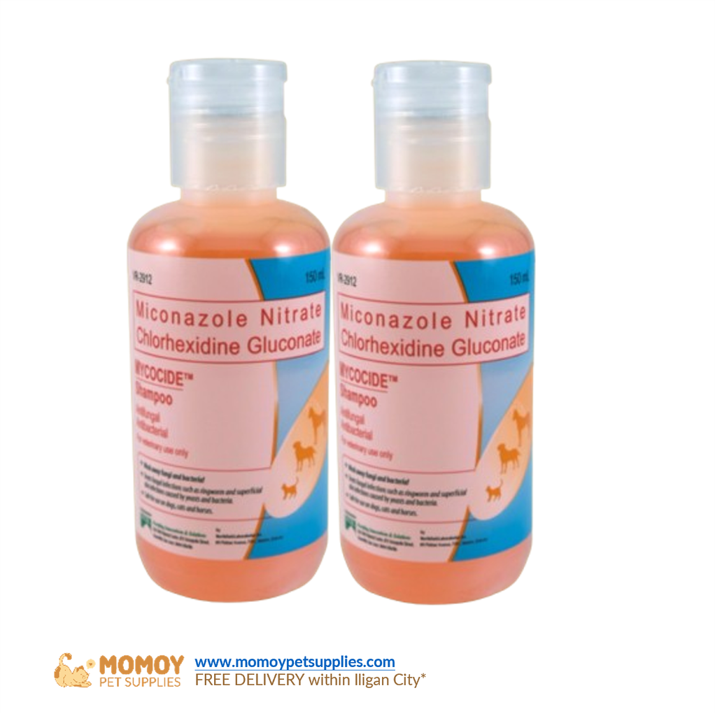 [R]MYCOCIDE ANTI-FUNGAL & ANTIBACTERIAL SHAMPOO FOR CATS & DOGS 150ML P495