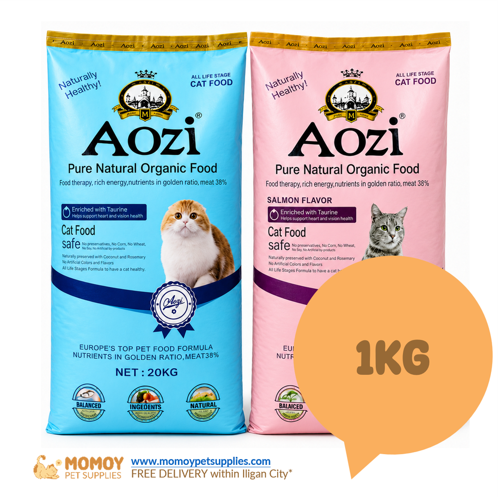 AOZI CAT FOOD DRY - ALL STAGES 1KG (REPACK)
