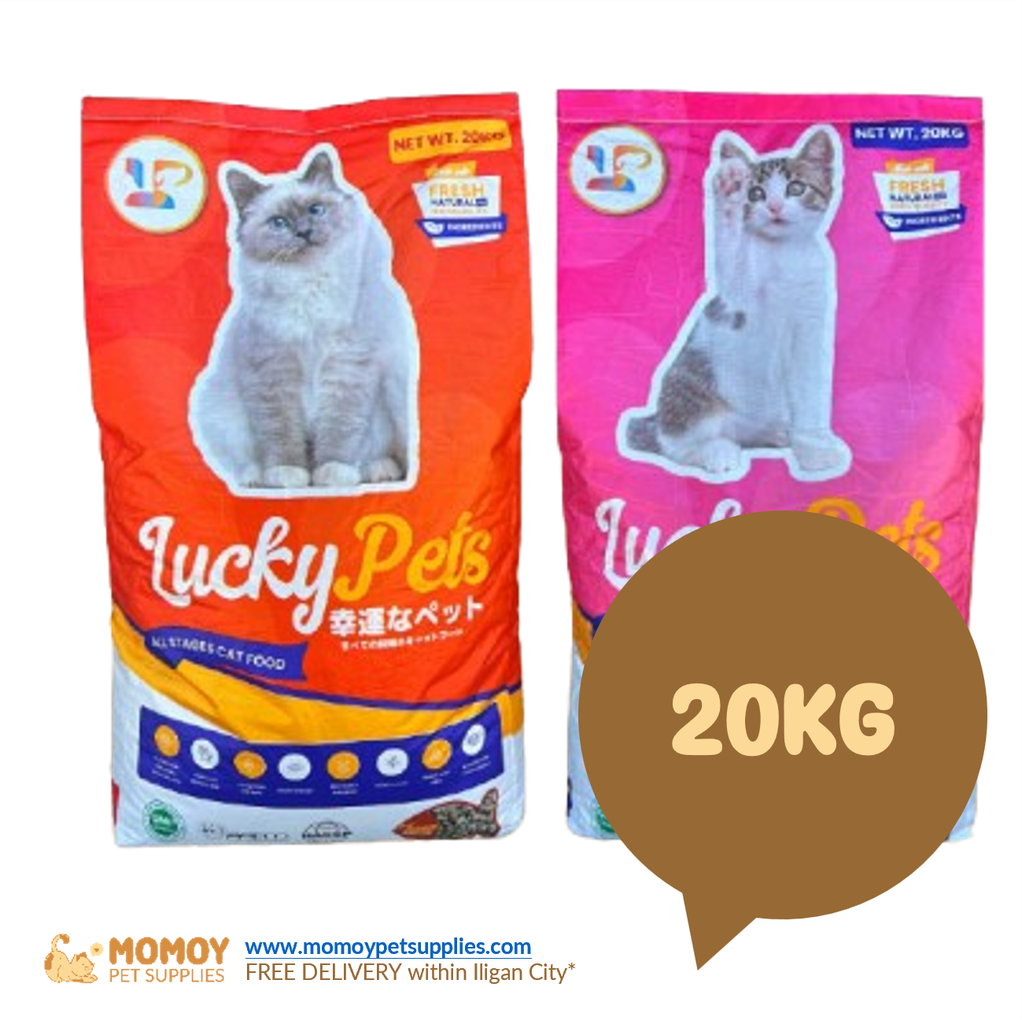 [R] LUCKY PETS CAT FOOD DRY - ALL STAGES 20KG (SACK) P3600