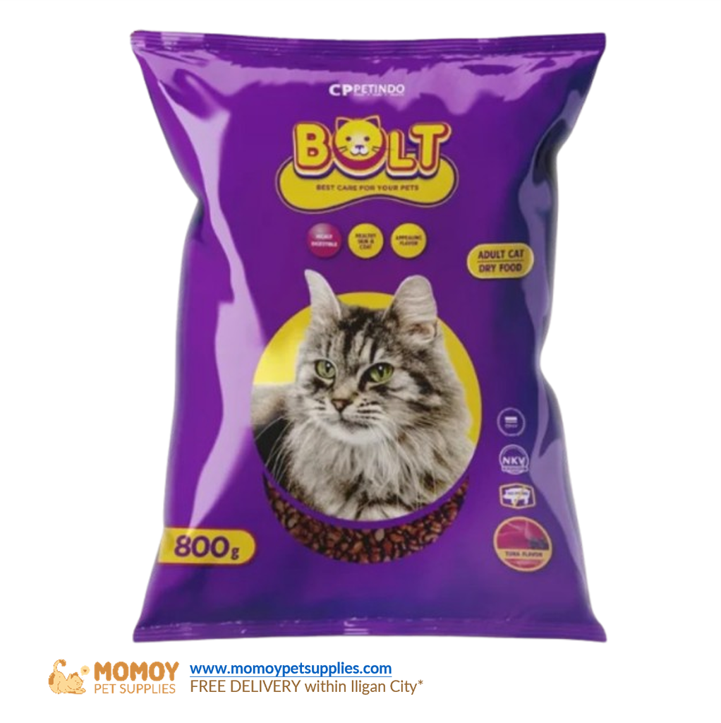 BOLT CAT FOOD DRY - ADULT 800G (ORIGINAL PACK)