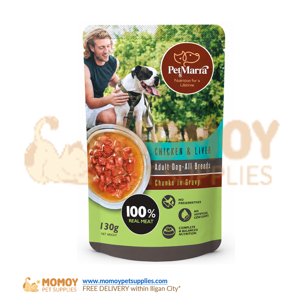 PETMARRA DOG FOOD WET ALL BREEDS - ADULT 130G