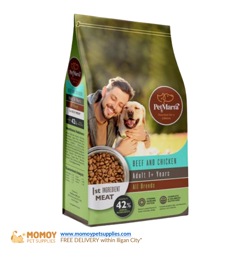 PETMARRA DOG FOOD DRY ALL BREEDS - ADULT 1KG (REPACK)