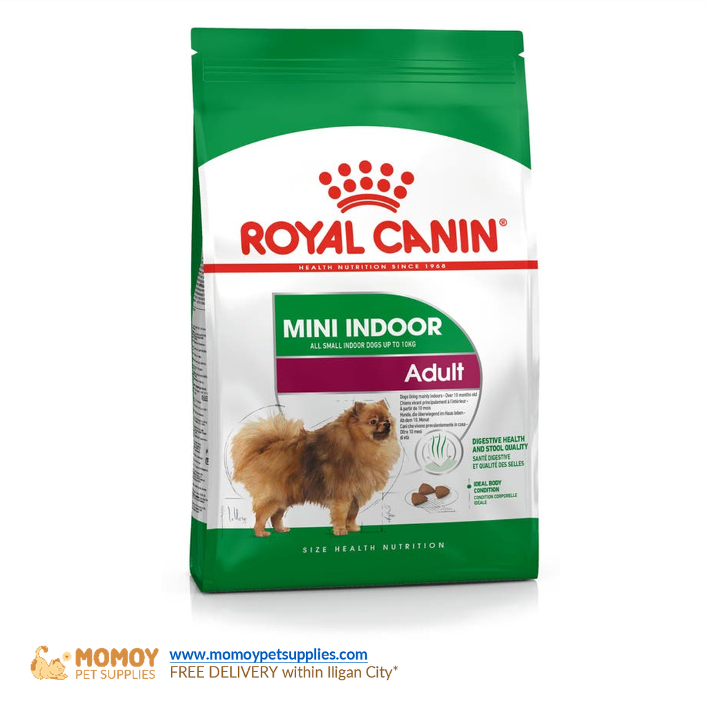 ROYAL CANIN DOG FOOD DRY - MINI INDOOR ADULT 1.5KG ORIGINAL PACKAGING 