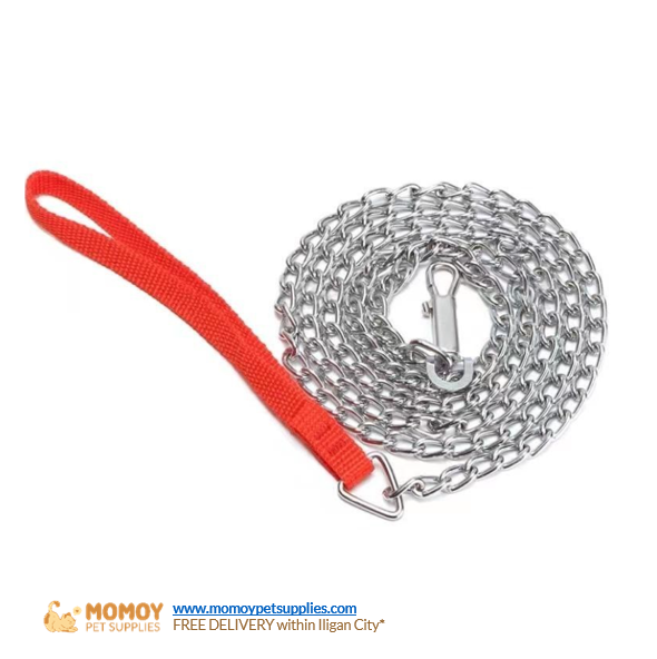 [R] STAINLESS CHROME PLATED PET CHAIN 4.0MM*120CM - P180.00