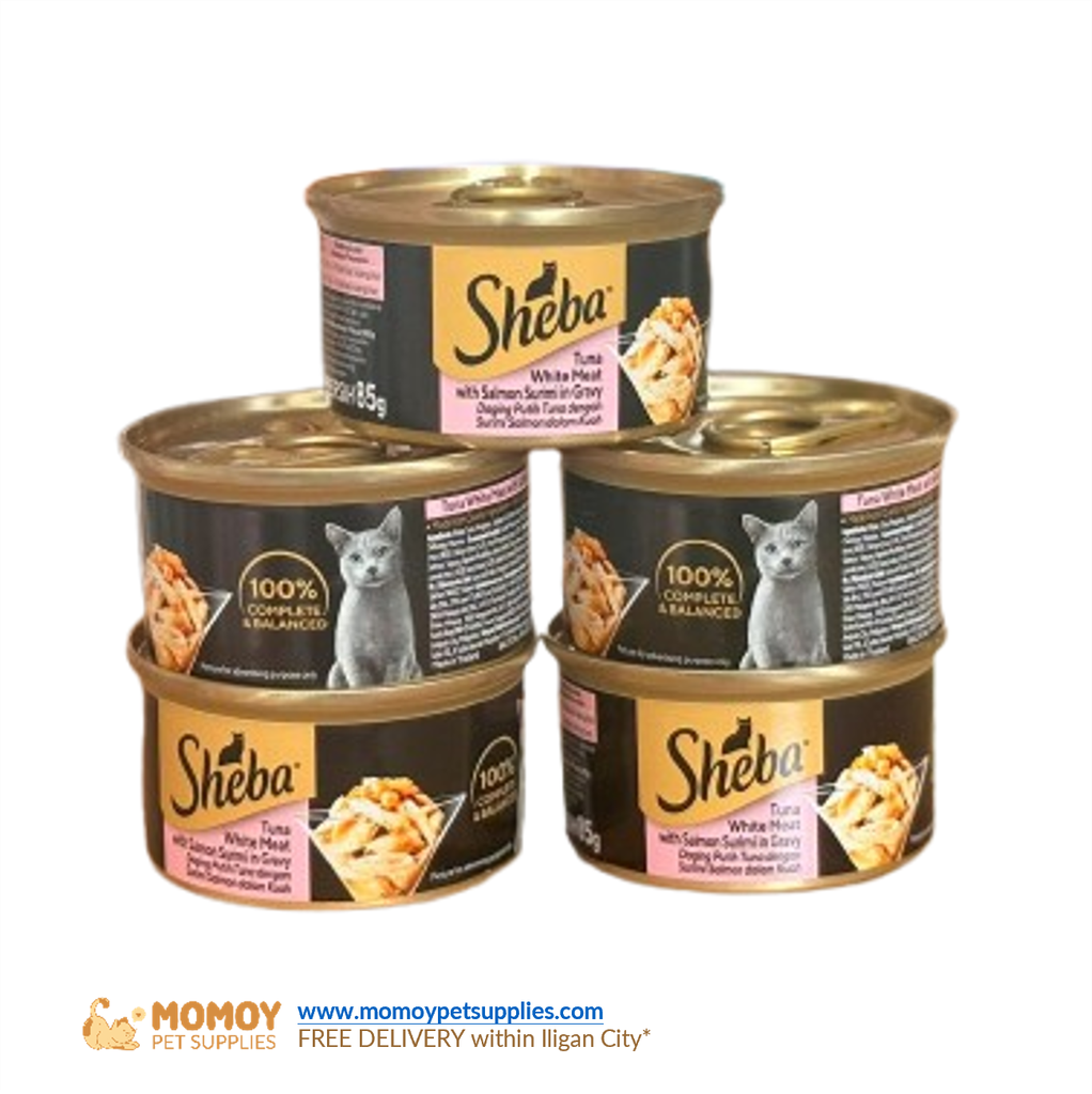 SHEBA CAT FOOD WET - ADULT 85G CAN