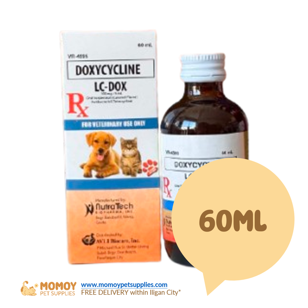 LC-DOX DOXYCYCLINE ORAL SUSPENSION ANTIBACTERIAL 60ML