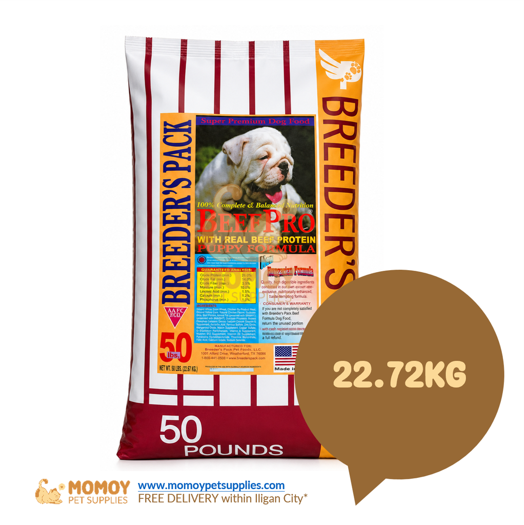 [R] BEEF PRO DOG FOOD DRY - PUPPY 22KG - P4200