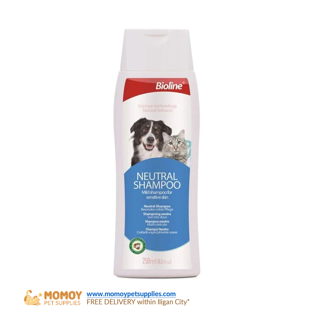 BIOLINE - NEUTRAL SHAMPOO FOR CATS & DOGS 250ML 