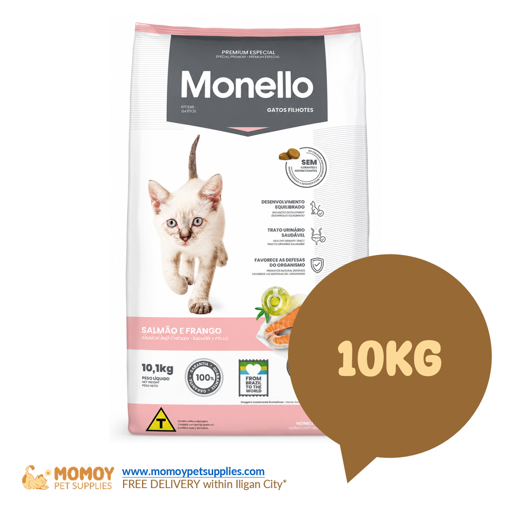 MONELLO CAT FOOD DRY - KITTEN 10KG (SACK)