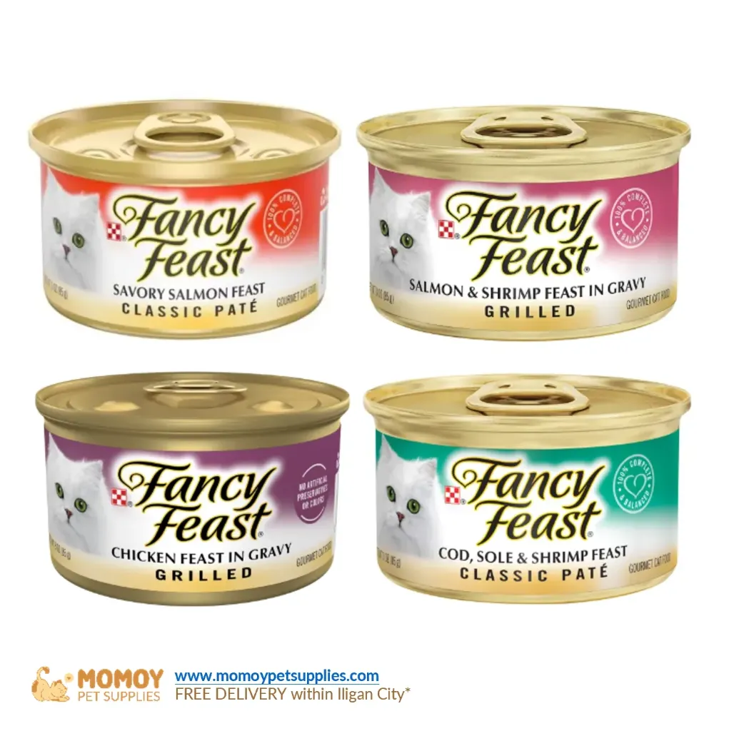 *NEW: PURINA FANCY FEAST CAT FOOD WET - ADULT 85G CAN