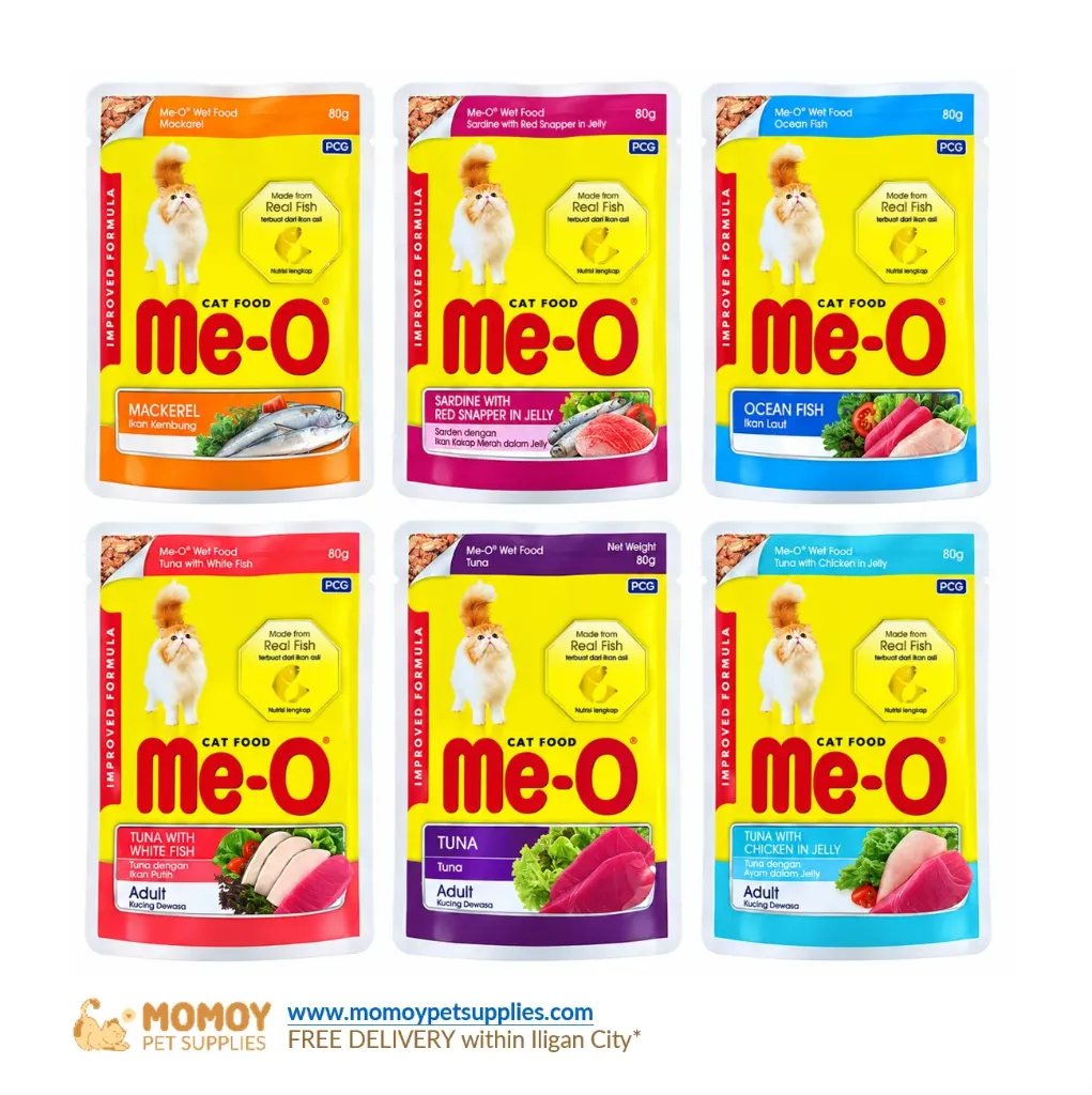 *NEW: MEO CAT FOOD WET - ADULT 80G POUCH