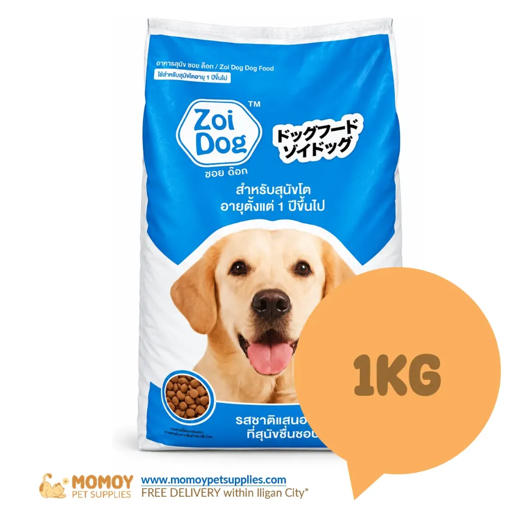 *NEW: ZOI DOG FOOD DRY - ADULT 1KG (REPACK)