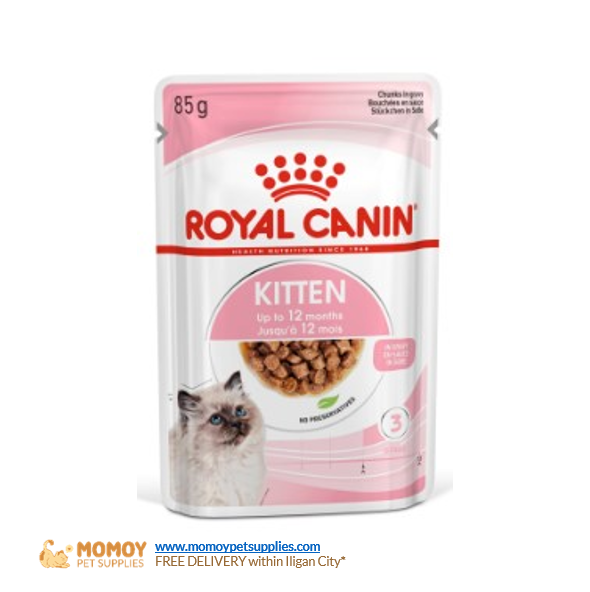 ROYAL CANIN CAT FOOD WET - KITTEN INSTINCTIVE 85G POUCH 