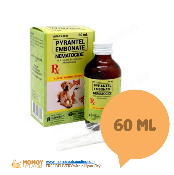 [R] NEMATOCIDE - FOR CATS & DOGS 60ML (PYRANTEL EMBONATE) DEWORMER - P380