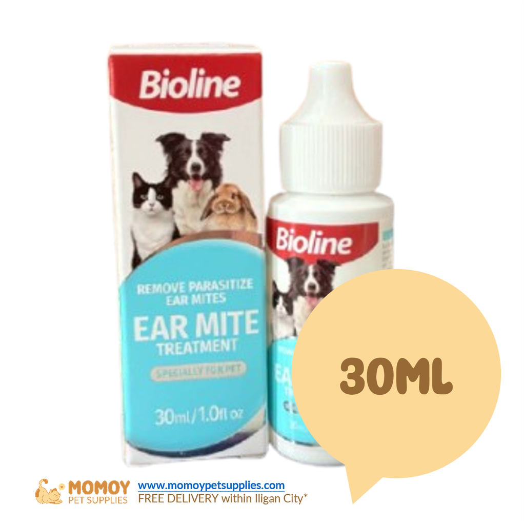 BIOLINE EARMITE - FOR CATS & DOGS 30ML