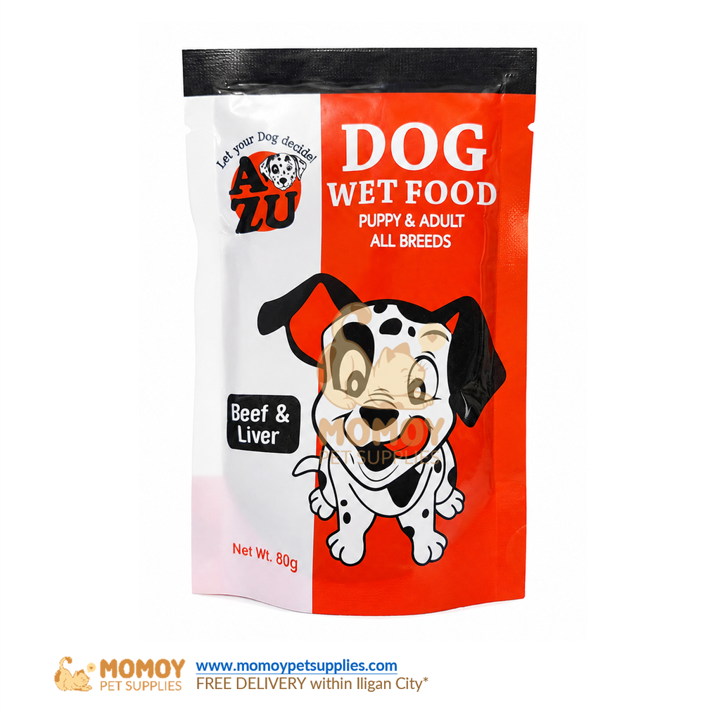[R] AZU DOG FOOD WET - ALL STAGES 80G P45
