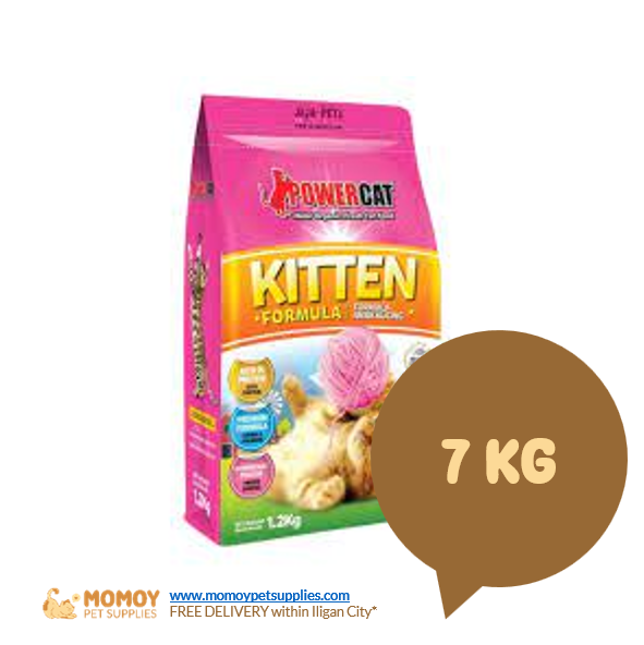 POWERCAT CAT FOOD DRY - KITTEN 7KG (SACK) 
