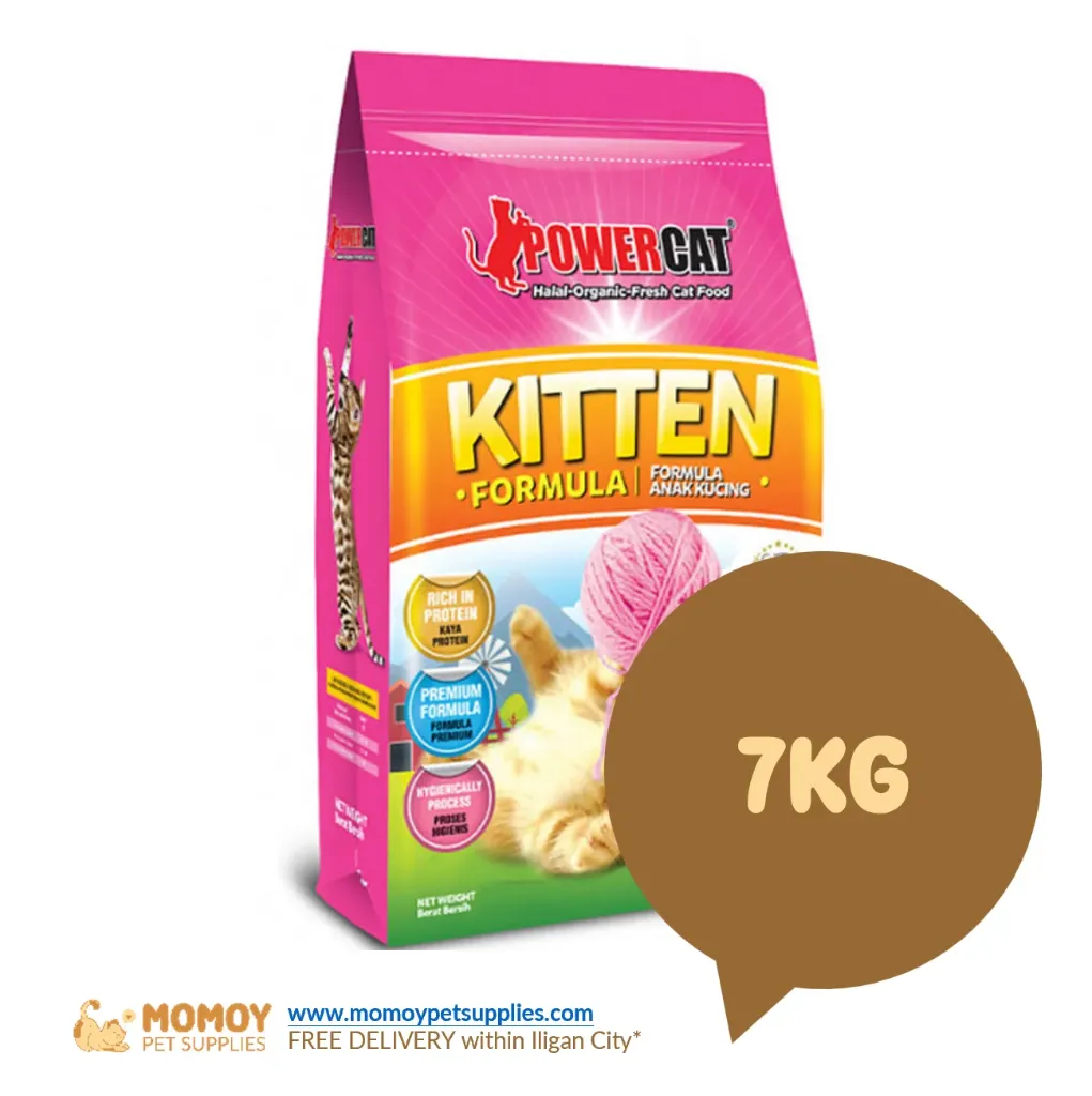 POWERCAT CAT FOOD DRY - KITTEN 7KG (SACK)