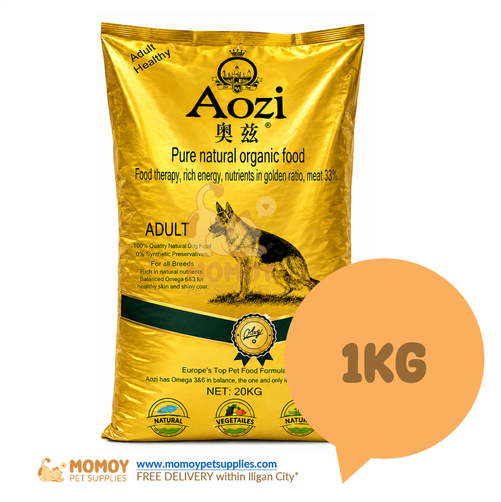 AOZI DOG FOOD DRY - ADULT 1KG (REPACK)