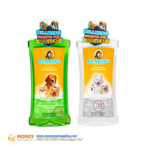 BEARING ANTI TICK AND FLEA SHAMPOO - FOR CATS & DOGS 150ML - PHP230