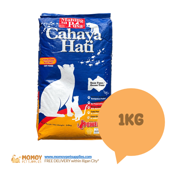 [R] CAHAYA HATI CAT FOOD DRY - ALL STAGES 1KG -₱215