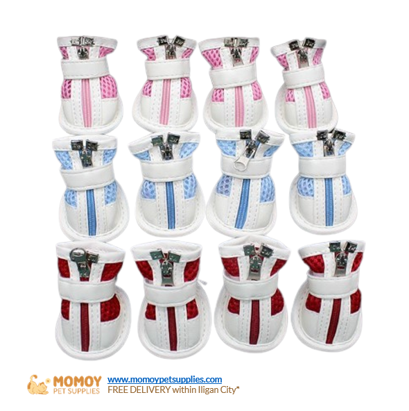 [R] PET MESH ZIPPED SNEAKERS FOR CATS & DOGS (SIZE #5) P160