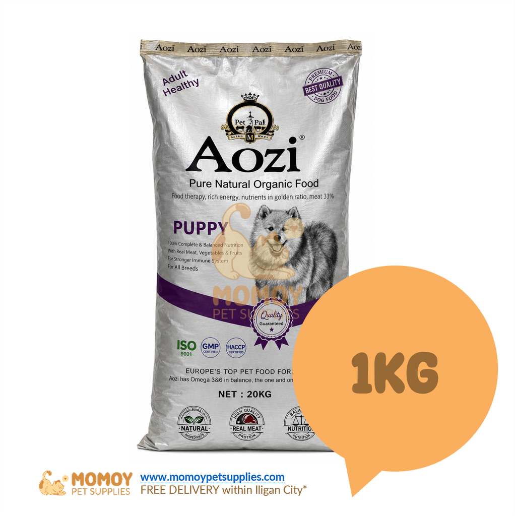 [R]AOZI DOG FOOD DRY - PUPPY 1KG (REPACK) P195