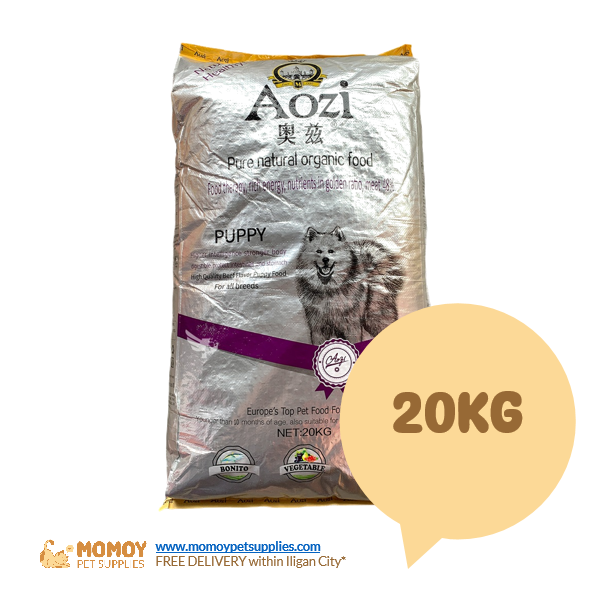 AOZI DOG FOOD DRY SILVER - PUPPY 20KG (SACK) - 3,900