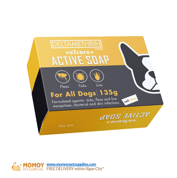 VETCORE+ ACTIVE DOG SOAP 135G 