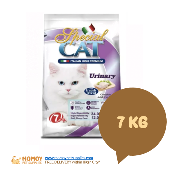 SPECIAL CAT FOOD DRY - ADULT URINARY 7KG (SACK) P1850