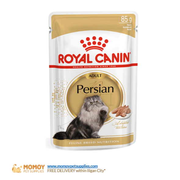 [R] ROYAL CANIN CAT FOOD WET - ADULT 85G POUCH (PERSIAN) - P85