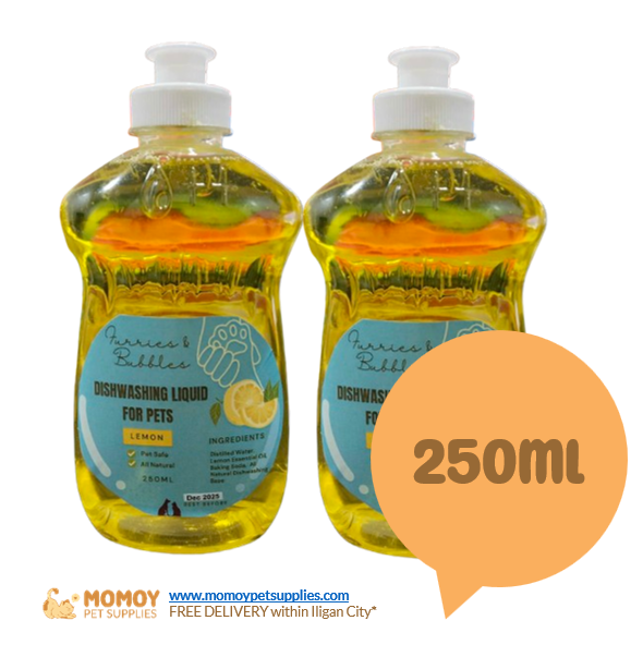 FURRIES & BUBBLES DISHWASHING LIQUID FOR PETS 250ML