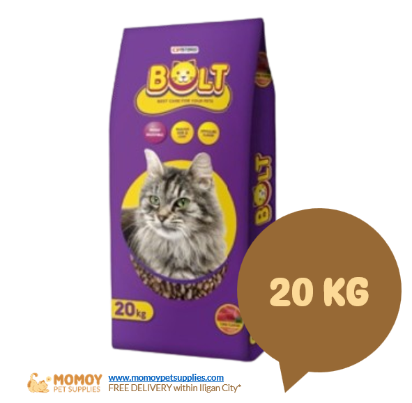 BOLT CAT FOOD DRY - ADULT 20KG (SACK)