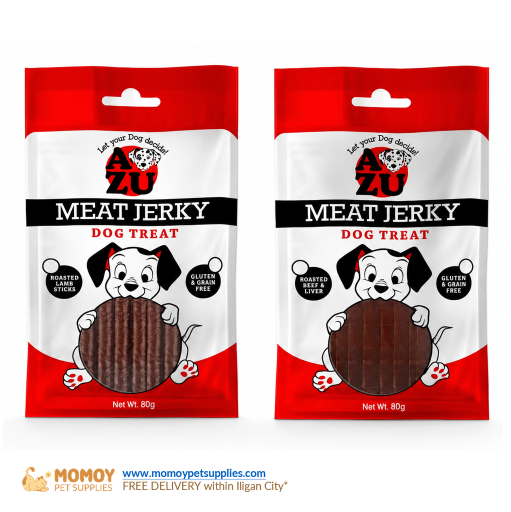 [R]AZU DOG TREATS 80G (MEAT JERKY) P110