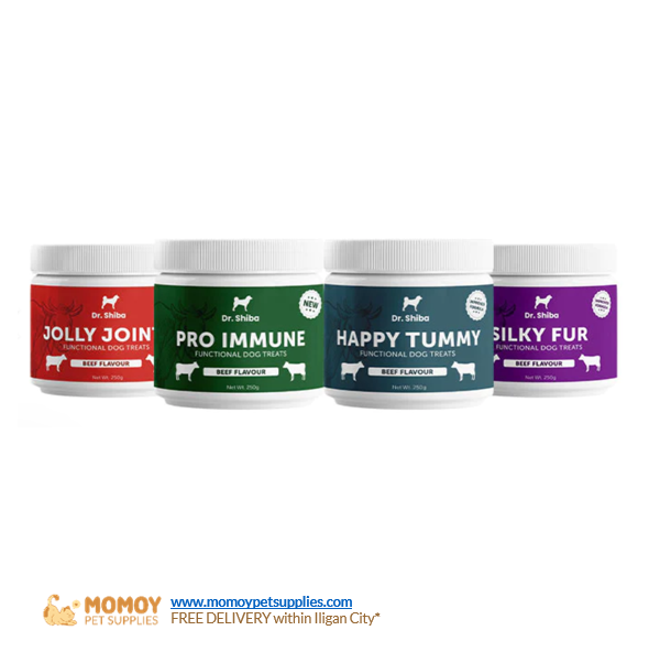 [R] DR SHIBA HAPPY TUMMY PRE AND PROBIOTICS FOR DOGS 250G - P600